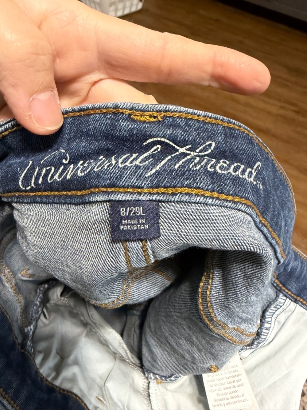 Universal Thread High Rise Skinny Jeans – Size 8/29L - Picture 3 of 5